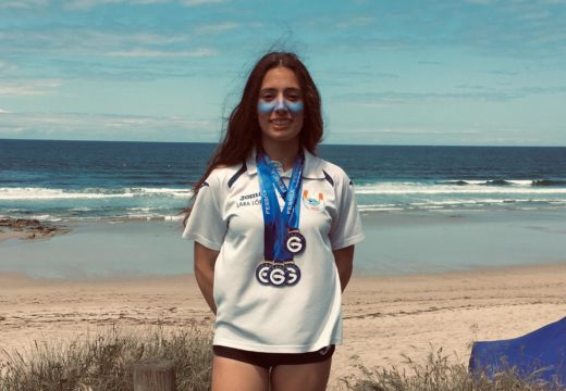 Lara López, sobresaínte no Campionato Galego Absoluto de Salvamento e Socorrismo